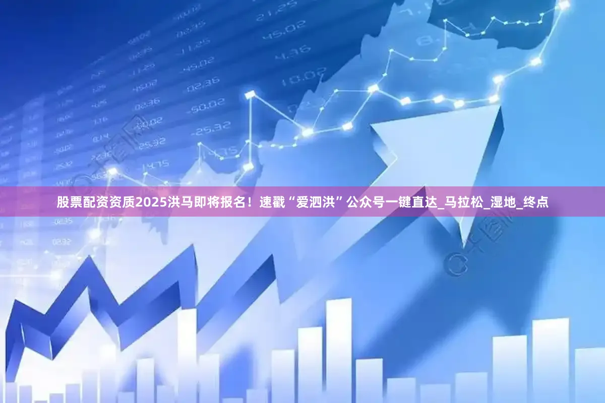 股票配资资质2025洪马即将报名！速戳“爱泗洪”公众号一键直达_马拉松_湿地_终点